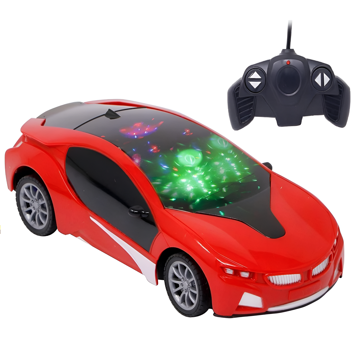 Smoke Function Rechargeable Remote Control 3D Famous Car