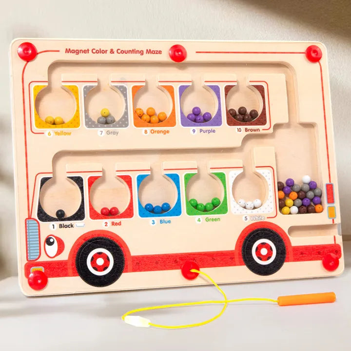 Baby Magnetic Color Sorting Counting Board