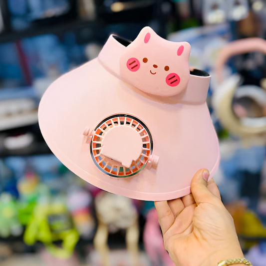 Adjustable Fan Hat Cap With Character