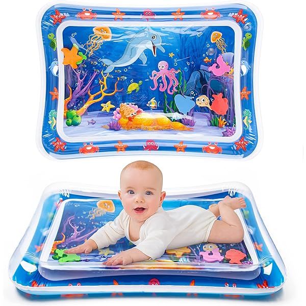 Inflatable Tummy Time Premium Water Mat