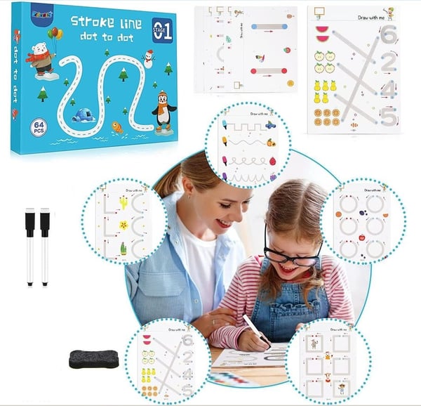 Stroke Line Dot to Dot Learning Kit