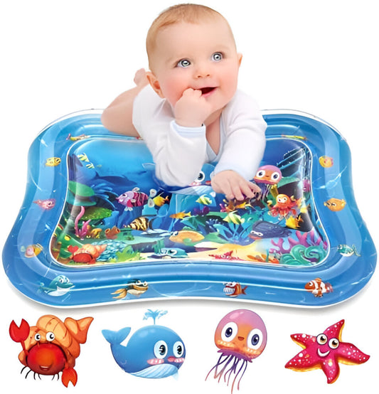 Inflatable Tummy Time Premium Water Mat