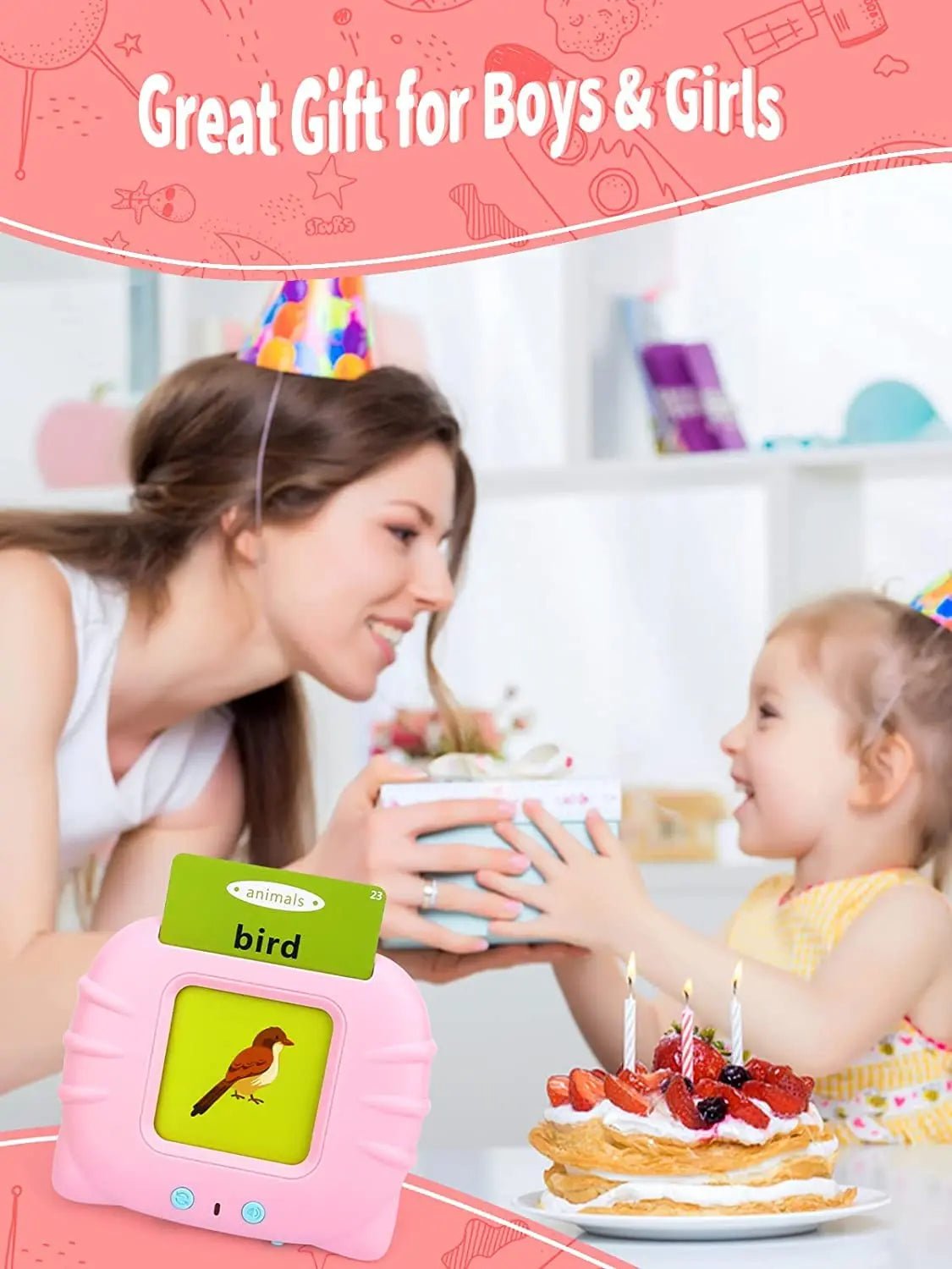 Talking flash cards Preschool learning toy