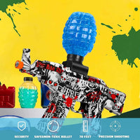 Thumbnail for AK47 Gel Blaster Rechargeable Electric Toy Gun With 1000 Pcs Gel Balls