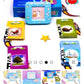 2in1 English & Urdu 108 Talking Flash Cards Machine Early Educational Learning Toys Rechargeable