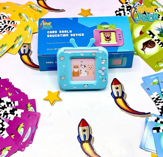2in1 English & Urdu 108 Talking Flash Cards Machine Early Educational Learning Toys Rechargeable