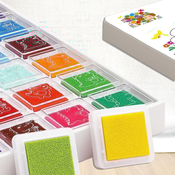 Finger Painting for Kids Non-toxic Washable Finger Paint